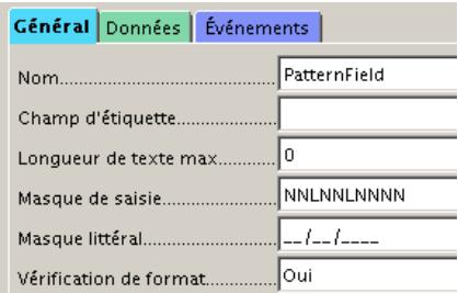 OPEN OFFICE 1.1 - Les champs de contrôle - 21