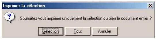OPEN OFFICE 1.1 - Le bouton Impression rapide - 1