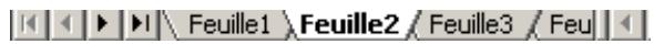 OPEN OFFICE 1.1 - Naviguer dans les différentes feuilles d'un classeur - 1