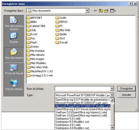 OPEN OFFICE 1.1 - Exportation vers MS PowerPoint - 1