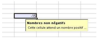 OPEN OFFICE 1.1 - Dans une validation de données - 6