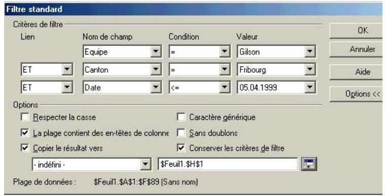 OPEN OFFICE 1.1 - Appliquer un contrôle standard (1 à 3 critères) - 1