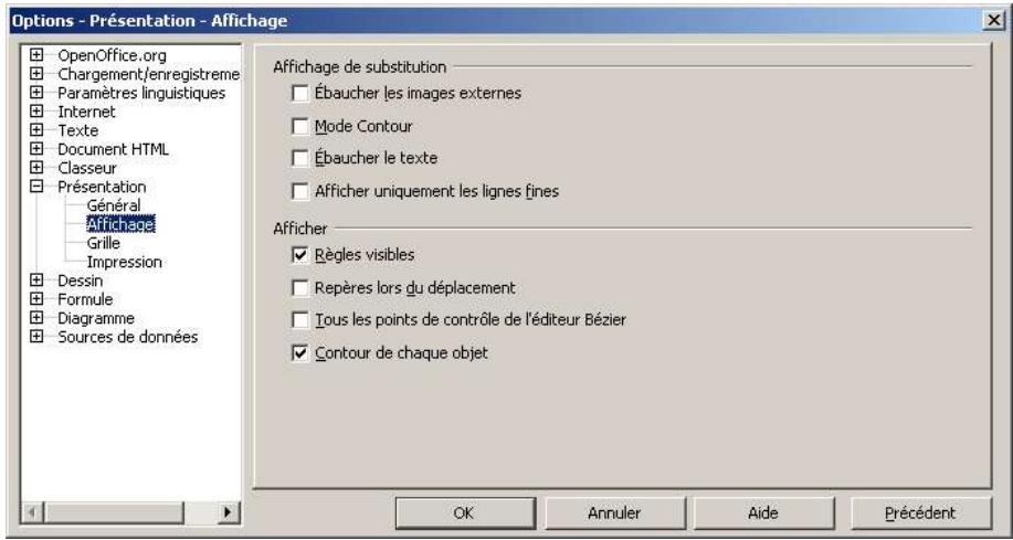 OPEN OFFICE 1.1 - Affichage - 1