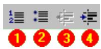 OPEN OFFICE 1.1 - Création de listedes par les iconônes - 1