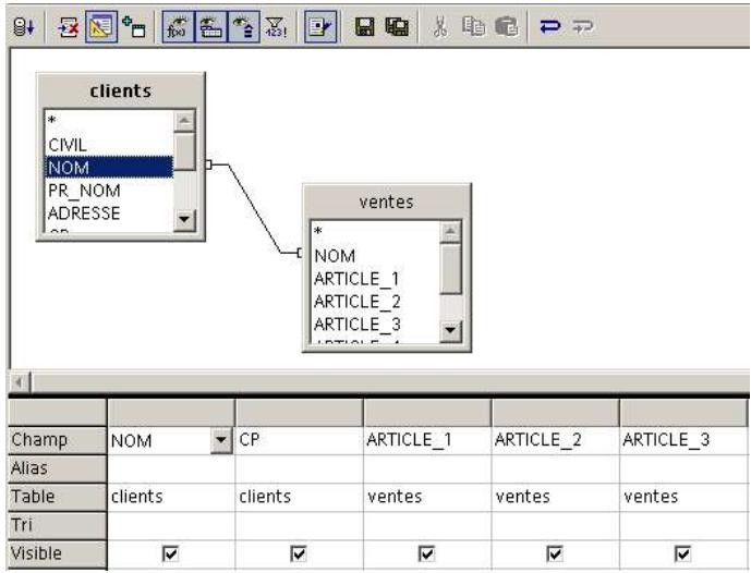 OPEN OFFICE 1.1 - Les jointures de tables - 1