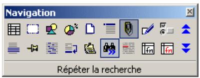 OPEN OFFICE 1.1 - La barre de navigation - 1