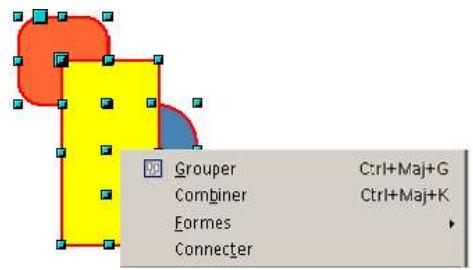 OPEN OFFICE 1.1 - Regrouper les objets - 1