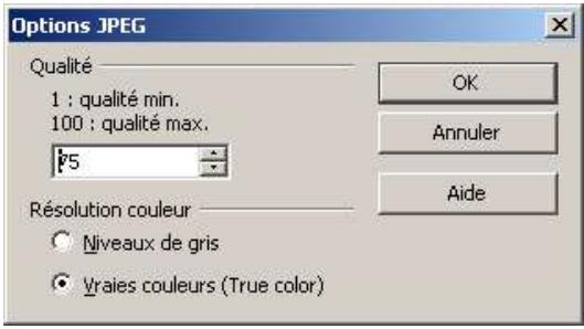 OPEN OFFICE 1.1 - Exporter une page ou un objet dans un fichier - 1