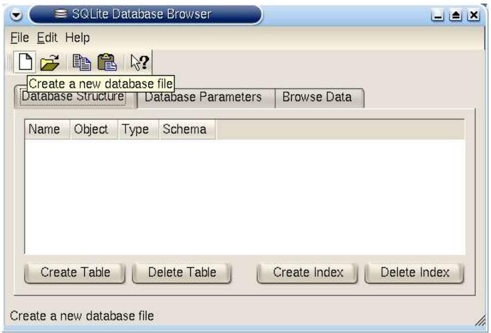 OPEN OFFICE UTILISATION D UNE BASE DE DONNEES SQLITE - Utilisation de « sqlite database browser - 1