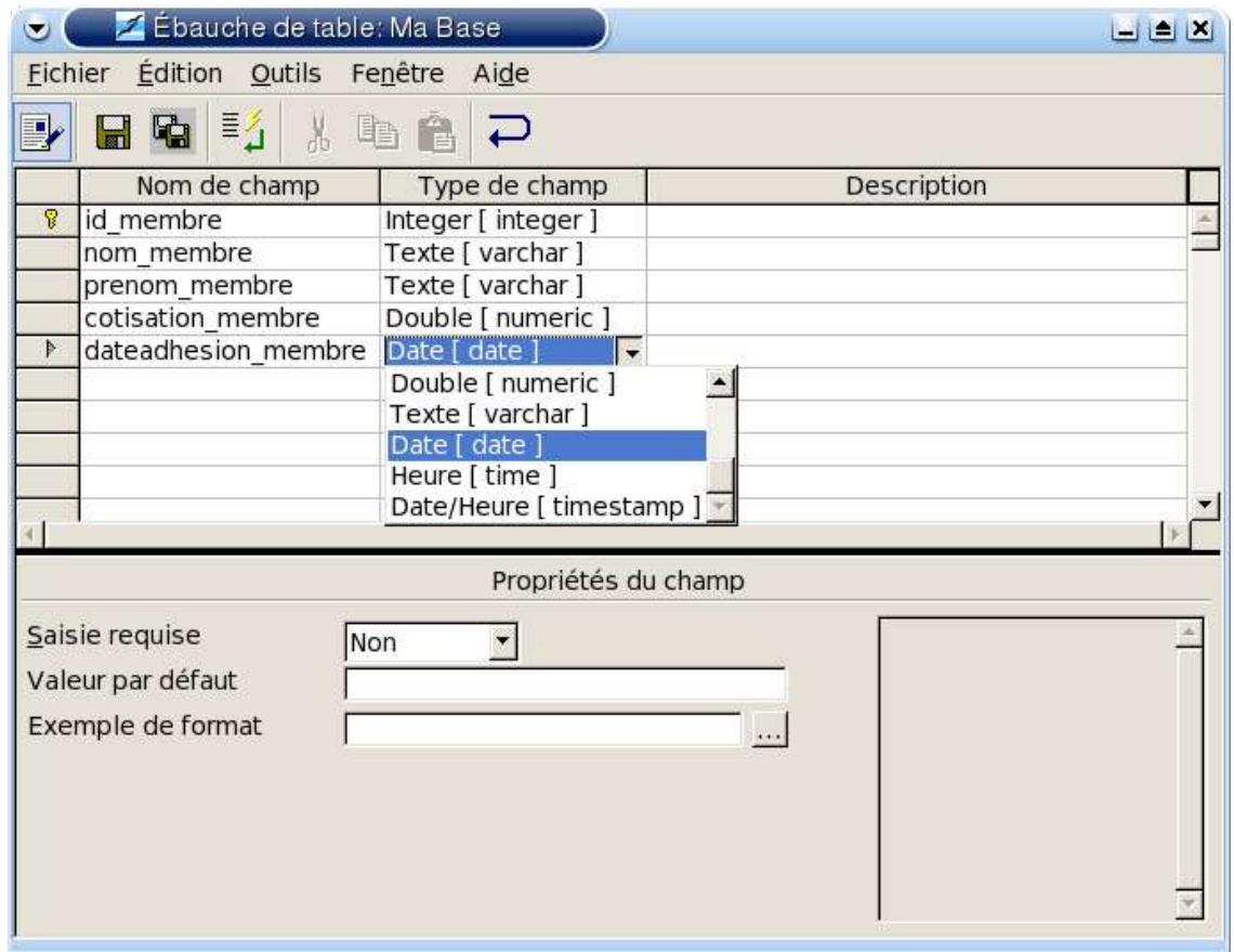 OPEN OFFICE UTILISATION D UNE BASE DE DONNEES SQLITE - Création des tables de la base de données dans openoffice. org - 1