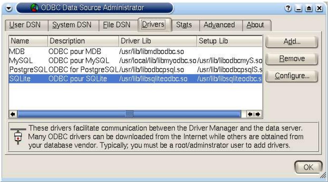 OPEN OFFICE UTILISATION D UNE BASE DE DONNEES SQLITE - Sous linux - 3