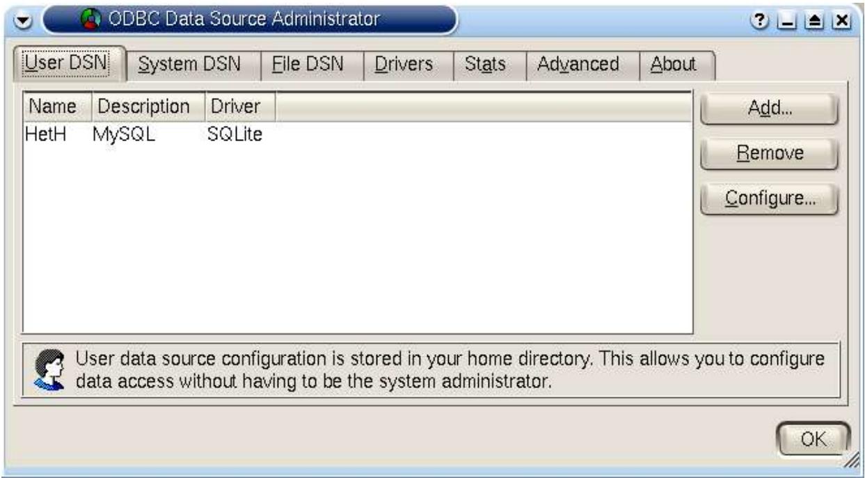 OPEN OFFICE UTILISATION D UNE BASE DE DONNEES SQLITE - Sous linux - 1
