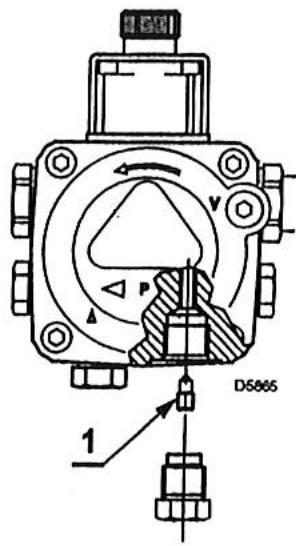 RIELLO G5R - AMORÇAGE DE LA POMPE - 2