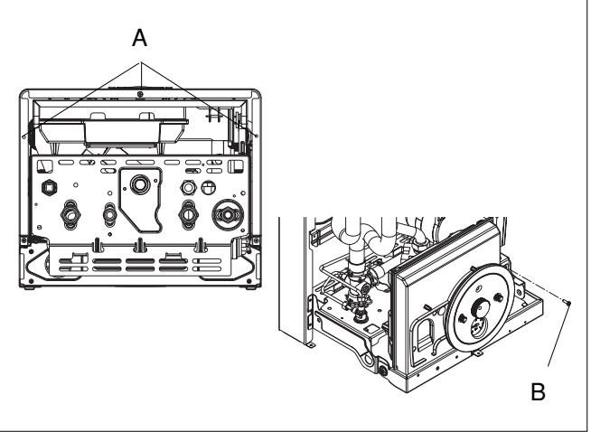 RIELLO OCEANE 24 KI VMC - CONTROLE DE LA PRESSION DU GAZ D'ALIMENTATION - 1