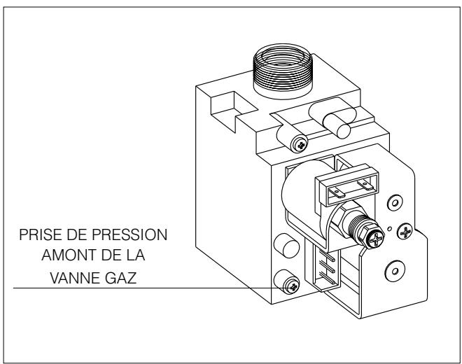 RIELLO OCEANE 24 KI VMC - CONTROLE DE LA PRESSION DU GAZ D'ALIMENTATION - 2