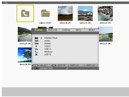 NEC M403H,  M403W,  M403X - Quitter la visionneuse - 4