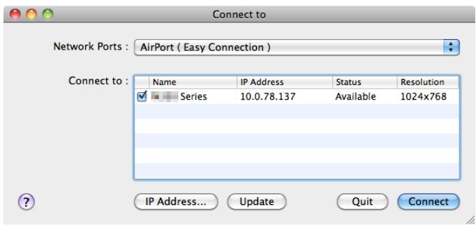 NEC M403H,  M403W,  M403X - Étape 3 : Démarrez Image Express Utility Lite pour Mac OS - 1