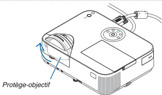 NEC M403H,  M403W,  M403X - Mise sous tension du projecteur - 2