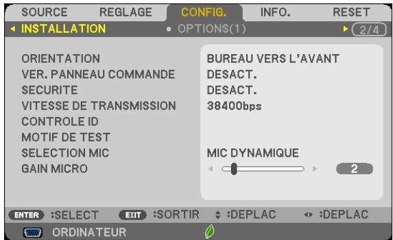 NEC M403H,  M403W,  M403X - [INSTALLATION] - 1