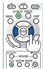 NEC M403H,  M403W,  M403X - Appuyez sur la touche EXIT. - 2