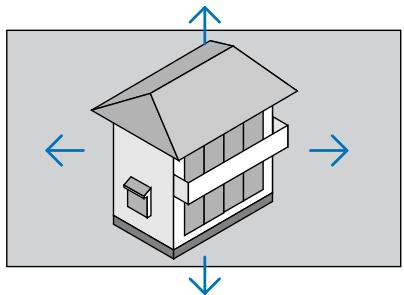 NEC M403H,  M403W,  M403X - Appuyer sur la touche ▲▼◁▶. - 1