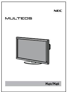 NEC M46 - Limpieza del gabinete - 5
