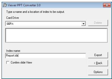 NEC UM280WI - Conversion de fichiers PowerPoint et enregistrement sur mémoire USB - 3
