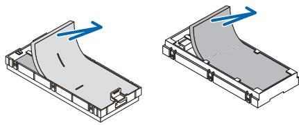 NEC UM280WI - Installee les quatre filtres aux deux boîtiers à filtré (grand et petit). - 1