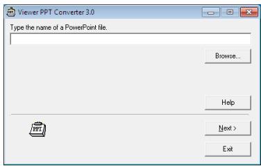 NEC UM280WI - Conversion de fichiers PowerPoint et enregistrement sur mémoire USB - 1