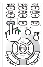 NEC UM280WI - Appuyez sur la touche ID SET de la télécommande (NP02RC). - 2