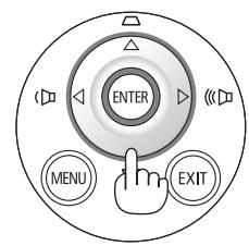 NEC UM280WI - Utiliser la touche , , ou  pour selectionner l'une des 29 langues du menu. - 2
