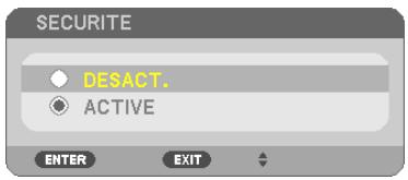 NEC UM280WI - Appuyez sur la touche MENU. - 2