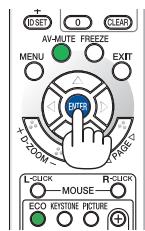 NEC UM280WI - Appuyer sur la touche ENTER pour executer la selection. - 2