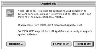 EDIROL UM-2EX - ■ OMS settings - 3