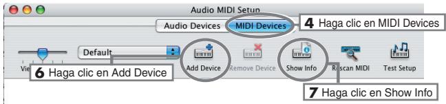 EDIROL UM-2EX - - Configuración del controlador - 1