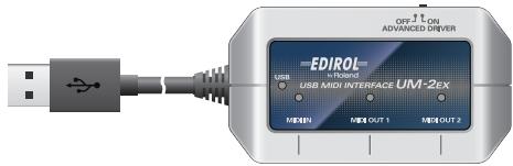 EDIROL UM-2EX - USB MIDI Interface UM-2EX - 1
