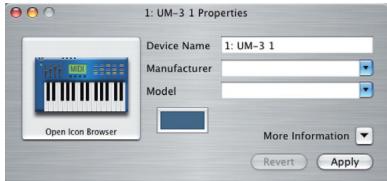 EDIROL UM-3EX - - Configurazione del driver - 2