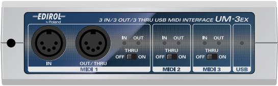 EDIROL UM-3EX - USB MIDI Interface UM-3EX - 1