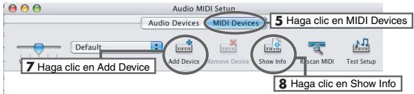 EDIROL UM-3EX - - Configuración del controlador - 1