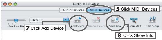 EDIROL UM-3EX - Setting the driver - 1