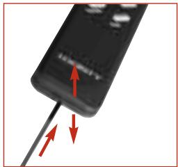 LOGISTY L3604F - Préparez la télécommande - 1