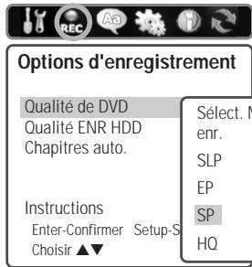 DAEWOO ELECTRONICS DHR-8105S - Qualité d'Enregistrement du Graveur DVD - 1