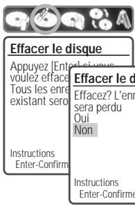 DAEWOO ELECTRONICS DHR-8105S - Effacement d'un disque (DVD±RW) - 1