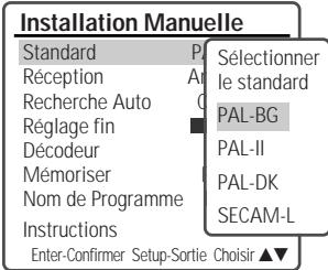 DAEWOO ELECTRONICS DHR-8105S - Réglage Manuel - 2