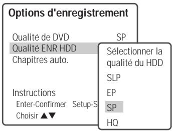 DAEWOO ELECTRONICS DHR-8105S - Qualité d'enregistrement HDD - 1