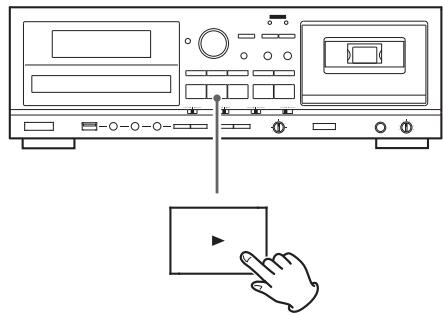 TEAC AD-800-B - Press the CD Play (▶) button to start playback. - 1