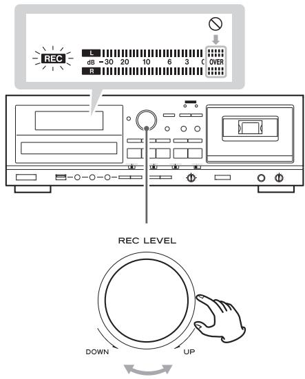 TEAC AD-800-B - Si vous enregistrez depuis une source externe - 4
