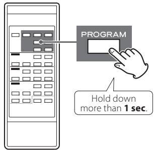 TEAC AD-800-B - Exiting program mode - 1
