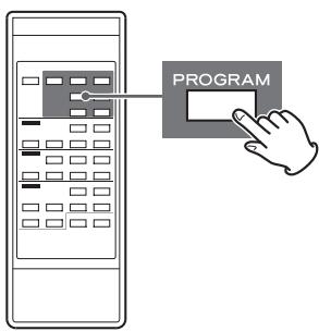 TEAC AD-800-B - Avec la lecture à l'arrêt, appuyez sur la touche program pour passer en mode programme. - 1