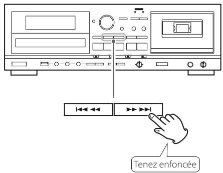 TEAC AD-800-B - Recherche d'un passage de piste ou de fichier - 1